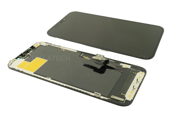 Apple iPhone 12 - Display LCD + Touchscreen Soft OLED Black Kompatibel (A++) / Neu