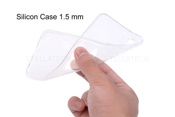 Samsung SM-A715F/DS Galaxy A71 - Silikon Case Schutzhülle TPU 1.5mm Transparent