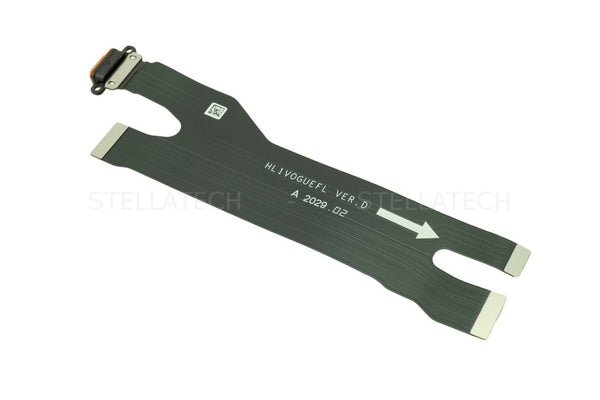 USB Typ-C Lade Connector Flex-Kabel Huawei P30 Pro Dual Sim (VOG-L29)