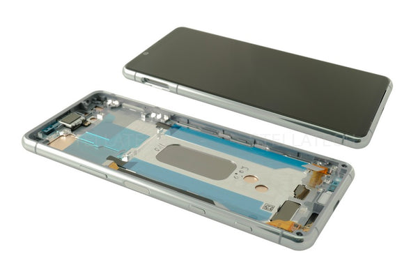 Display LCD Touchscreen + Rahmen OLED Grau Sony Xperia 5 II Dual (XQ-AS52)