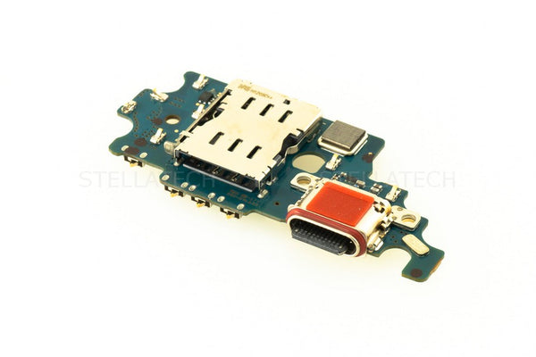 Flex Board / Platine USB Typ-C Connector + Mikrofon Samsung Galaxy S21+ 5G (SM-G996B)