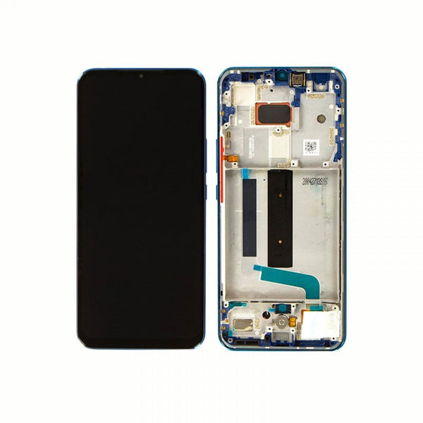 Display LCD Touchscreen + Rahmen Aurora Blau Xiaomi Mi 10 Lite 5G (M2002J9G)