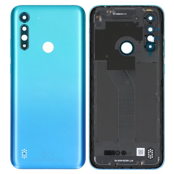 Akkudeckel / Batterie Cover Motorola Moto G8 Power Lite (XT2055) Arctic Blau