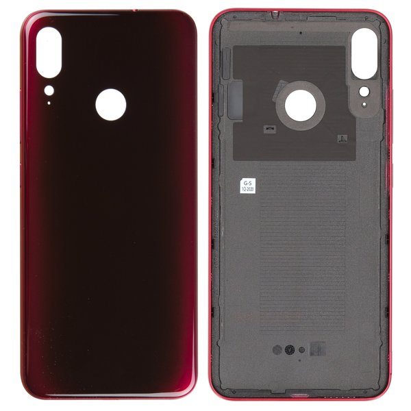 Battery Cover Motorola Moto E6 Plus (XT2025) Dunkel Red