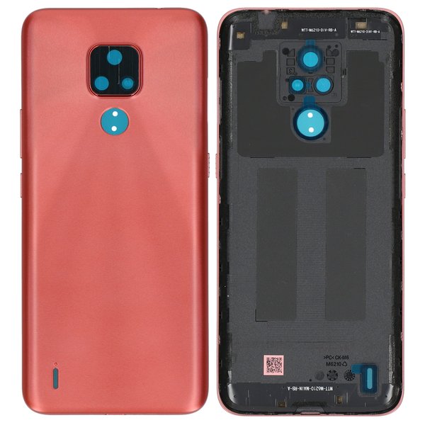 Akkudeckel / Batterie Cover Motorola Moto E7 (XT2095) Satin Mineral Rot