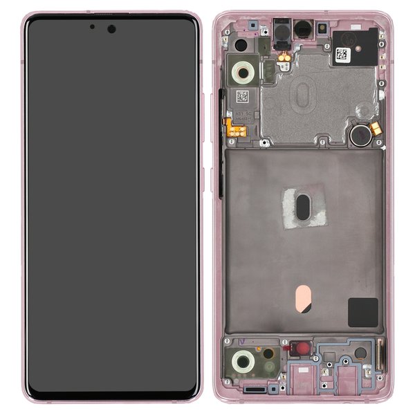 Display LCD Touchscreen + Rahmen Pink Samsung Galaxy A51 5G (SM-A516F/DSN)