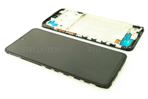 Display LCD Touchscreen + Rahmen Schwarz Xiaomi Redmi Note 10 (M2101K7AG)