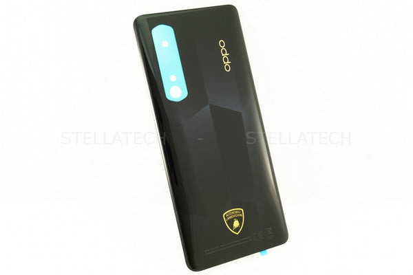 Akkudeckel / Batterie Cover Lamborghini Edition Schwarz Oppo Find X2 Pro (CPH2025)