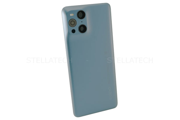 Akkudeckel / Batterie Cover Blau Oppo Find X3 Pro (CPH2173)