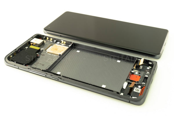 Display LCD Touchscreen + Rahmen Schwarz Xiaomi Mi 11 Ultra (M2102K1G)