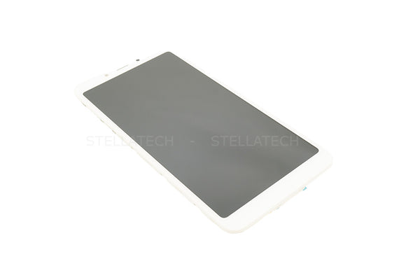 Display LCD Touchscreen + Rahmen Weiss Xiaomi Redmi 6A (M1804C3CG)