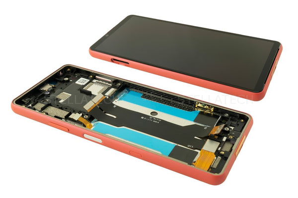Display LCD + Touchscreen OLED Pink Sony Xperia 10 III Dual (XQ-BT52)