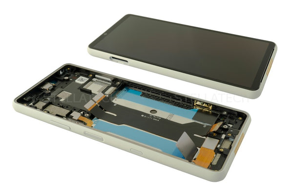 Display LCD + Touchscreen OLED Weiss Sony Xperia 10 III Dual (XQ-BT52)