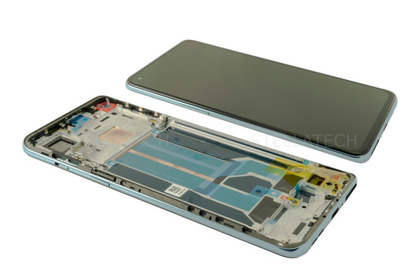OnePlus Nord 2 5G (DN2103) - Display LCD Touchscreen + Frame Blue Haze