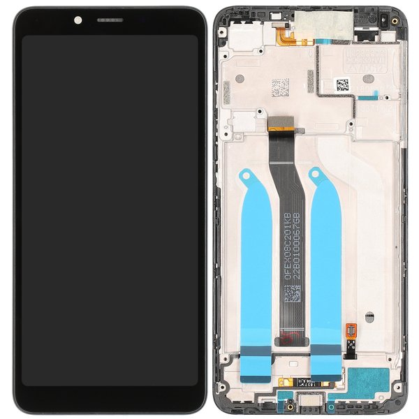 Display LCD Touchscreen + Rahmen Schwarz Xiaomi Redmi 6A (M1804C3CG)