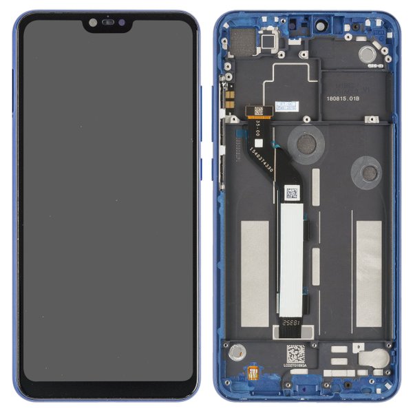 Display LCD Touchscreen + Rahmen Blau Xiaomi Mi 8 Lite (M1808D2TG)