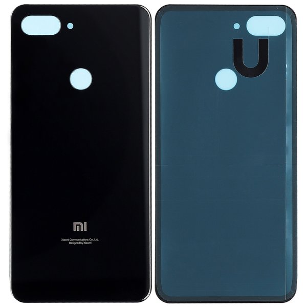 Backcover Schwarz Xiaomi Mi 8 Lite (M1808D2TG)