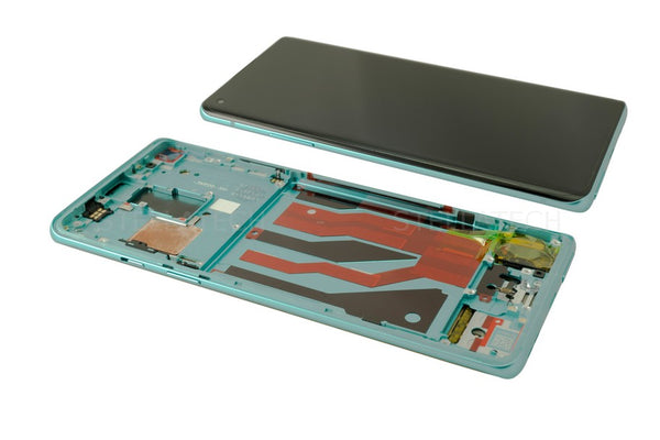 Display LCD Touchscreen + Rahmen Glacial Grün OnePlus 8 (IN2013)