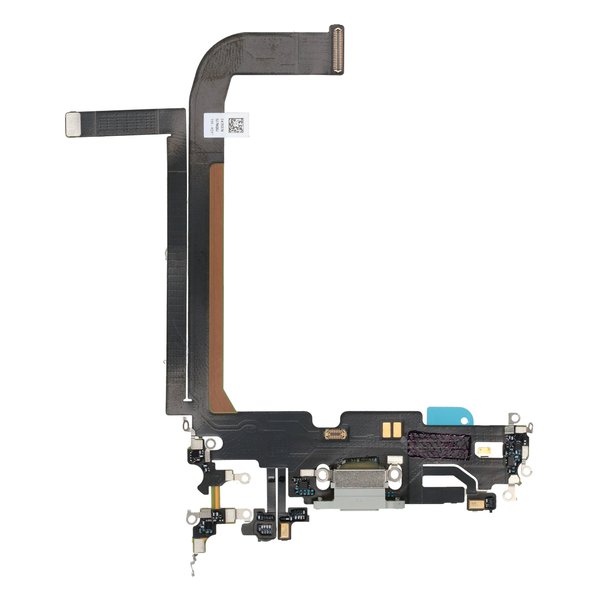 Apple iPhone 13 Pro Max - Lightning / Dock + Audio Connector Flex Cable Silver