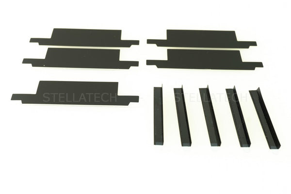 Apple iPhone XS - Adhesive Foil f. Battery Board 5pcs/Set Black