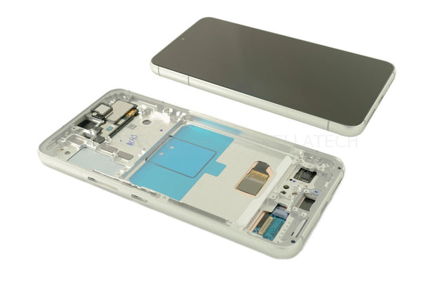 Samsung SM-S901B Galaxy S22 5G - Display LCD Touchscreen + Frame White