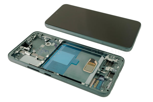 Display LCD Touchscreen + Rahmen Grün Samsung Galaxy S22 5G (SM-S901B)