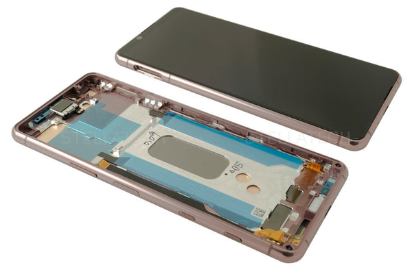 Display LCD Touchscreen + Rahmen OLED Pink Sony Xperia 5 II Dual (XQ-AS52)