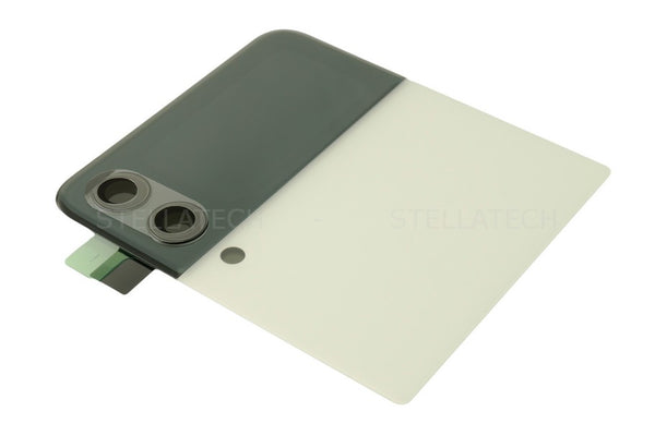 Display LCD Außen incl. Cover Weiss Samsung Galaxy Z Flip3 5G (SM-F711B)