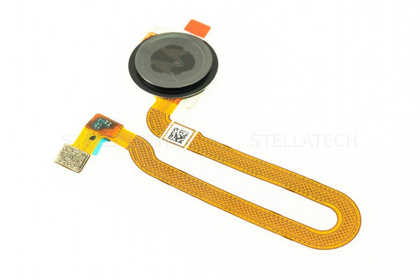 Fingerabdruck Sensor Flex Schwarz Motorola Moto One Vision (XT1970)