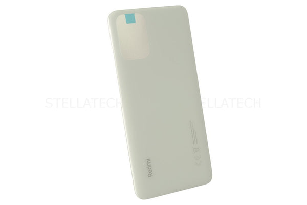 Akkudeckel / Batterie Cover Xiaomi Redmi Note 10S (M2101K7BG) Weiß Pebble Frost