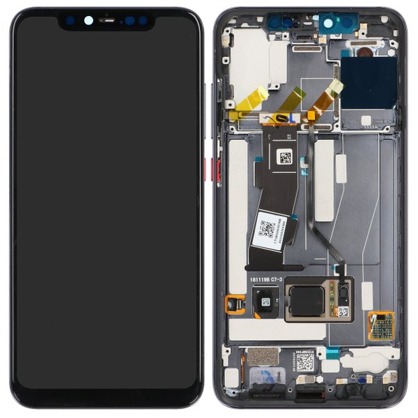 Display LCD Touchscreen + Rahmen Schwarz Xiaomi Mi 8 Pro (M1807E8A)