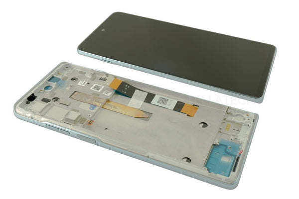 Display LCD + Touchscreen Glacier Grün Motorola Moto G200 5G (XT2175)