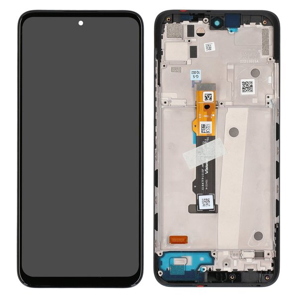 Display LCD Touchscreen + Rahmen Schwarz Motorola Moto G71 5G (XT2169)