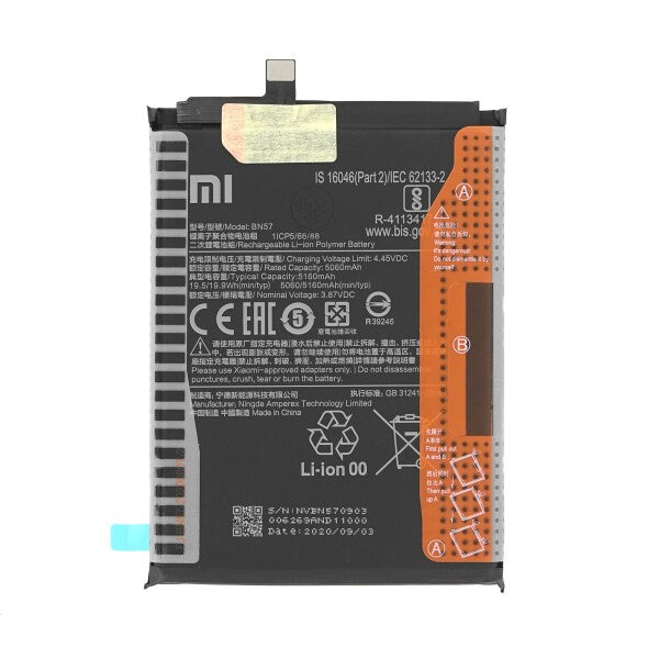 Akku Li-Ion BM4Y 4520mAh Xiaomi Poco F3 (M2012K11AG)