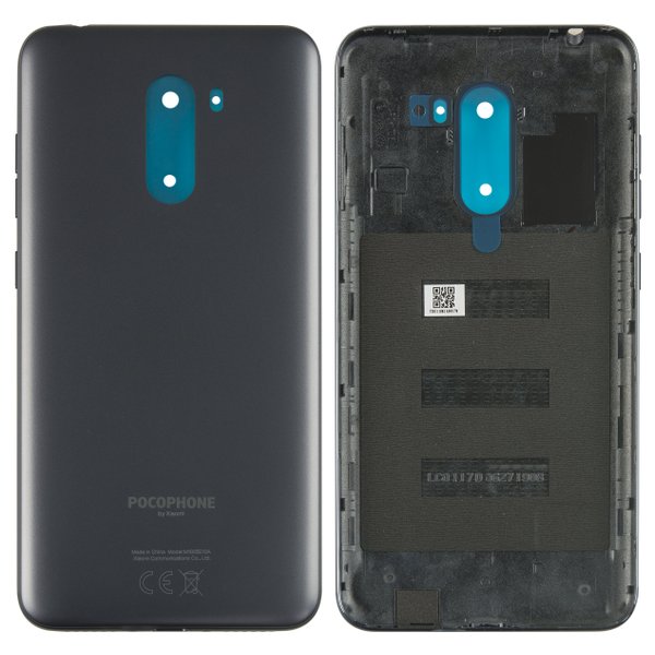 Backcover Graphite Schwarz Xiaomi Pocophone F1 (M1805E10A)