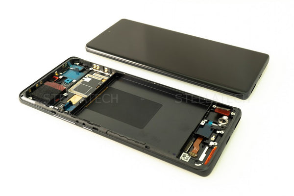 Display LCD Touchscreen + Rahmen Grau/Schwarz Xiaomi 12S Pro