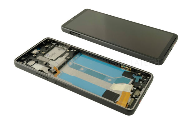 Display LCD Touchscreen + Rahmen Schwarz Sony Xperia 10 IV Dual (XQ-CC54)