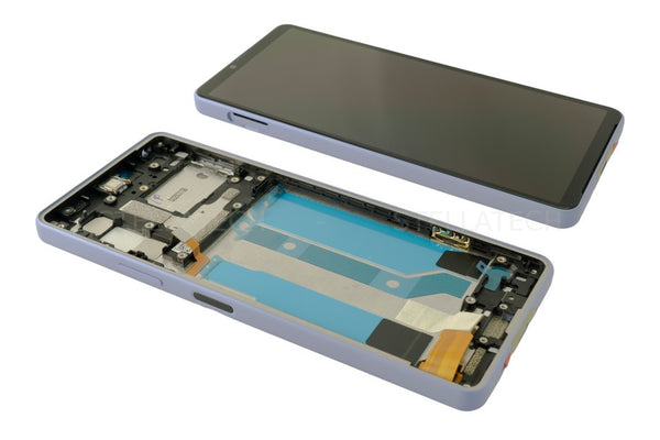 Display LCD Touchscreen + Rahmen Lavendel Sony Xperia 10 IV Dual (XQ-CC54)