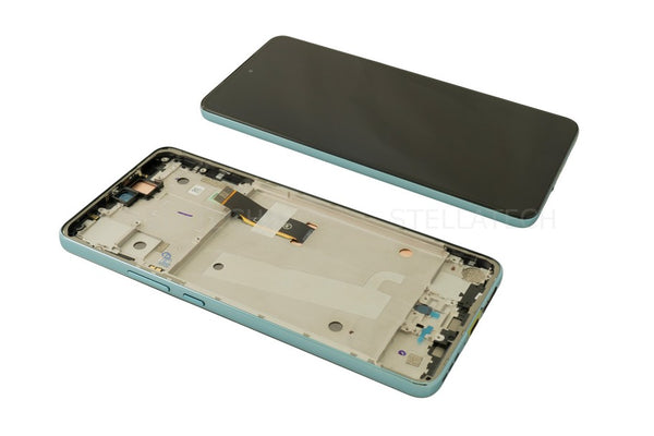 Motorola Edge 30 (XT2203) - Display LCD Touchscreen + Frame Aurora Green