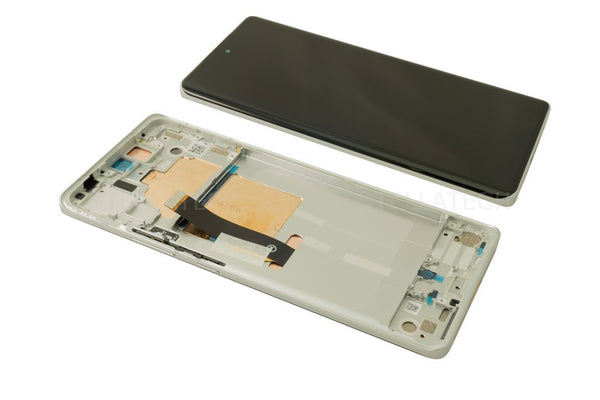 Motorola Edge 30 Fusion (XT2243) - Display LCD Touchscreen + Frame White