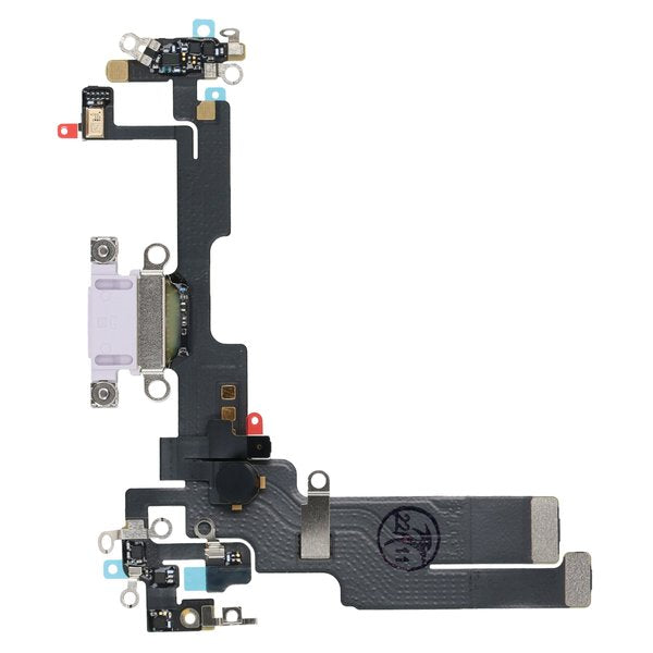 Apple iPhone 14 - Lightning / Dock + Audio Connector Flex Cable Lilac