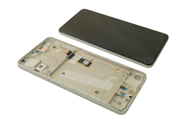 Motorola Edge 30 (XT2203) - Display LCD Touchscreen + Frame Supermoon Silver