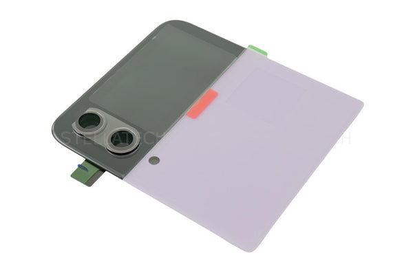 Display LCD Außen incl. Cover Bora Purple Samsung Galaxy Z Flip4 (SM-F721B)