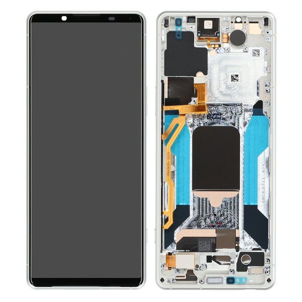 Sony Xperia 5 IV (XQ-CQ54) - Display LCD Touchscreen + Frame Ecru White