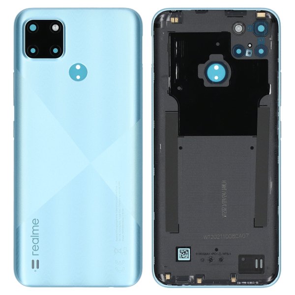 Battery Cover Realme C21Y (RMX3261) Cross Blue