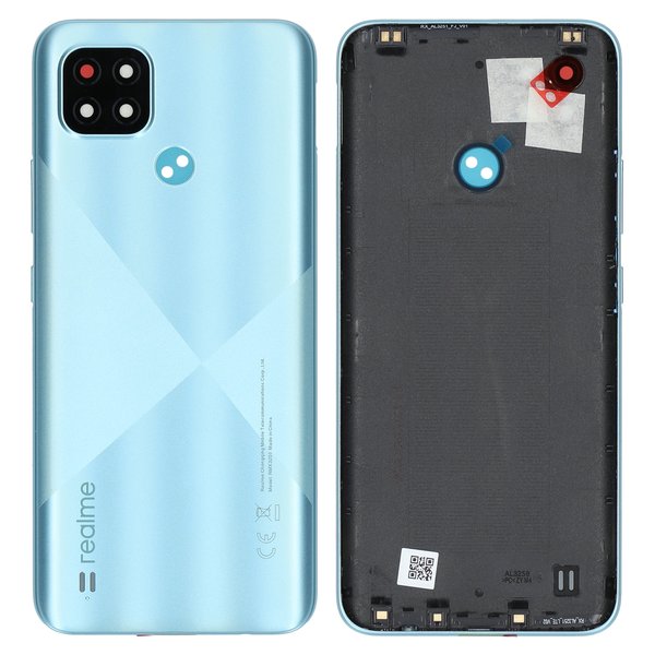 Battery Cover Realme C21 (RMX3201) Cross Blue