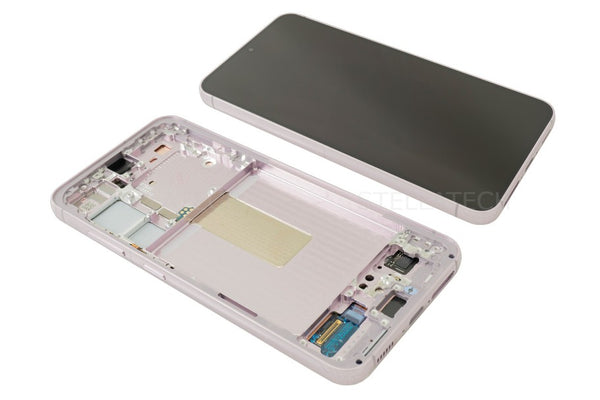 Display LCD Touchscreen + Rahmen Lavender Pink Samsung Galaxy S23 5G (SM-S911B)