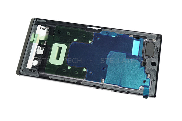 LCD Halterung / Display Rahmen Schwarz Samsung Galaxy S23 Ultra 5G (SM-S918B)