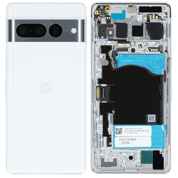 Backcover Weiss Google Pixel 7 Pro (GP4BC)