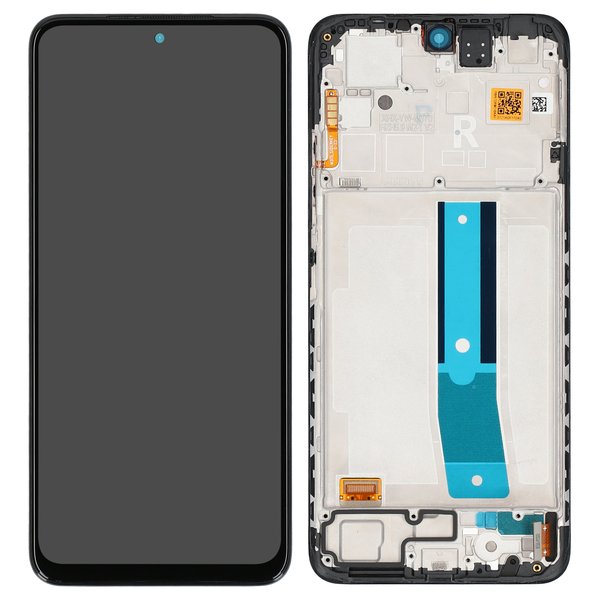 Display LCD Touchscreen + Rahmen Schwarz Xiaomi Redmi Note 12S 4G (2303CRA44A)